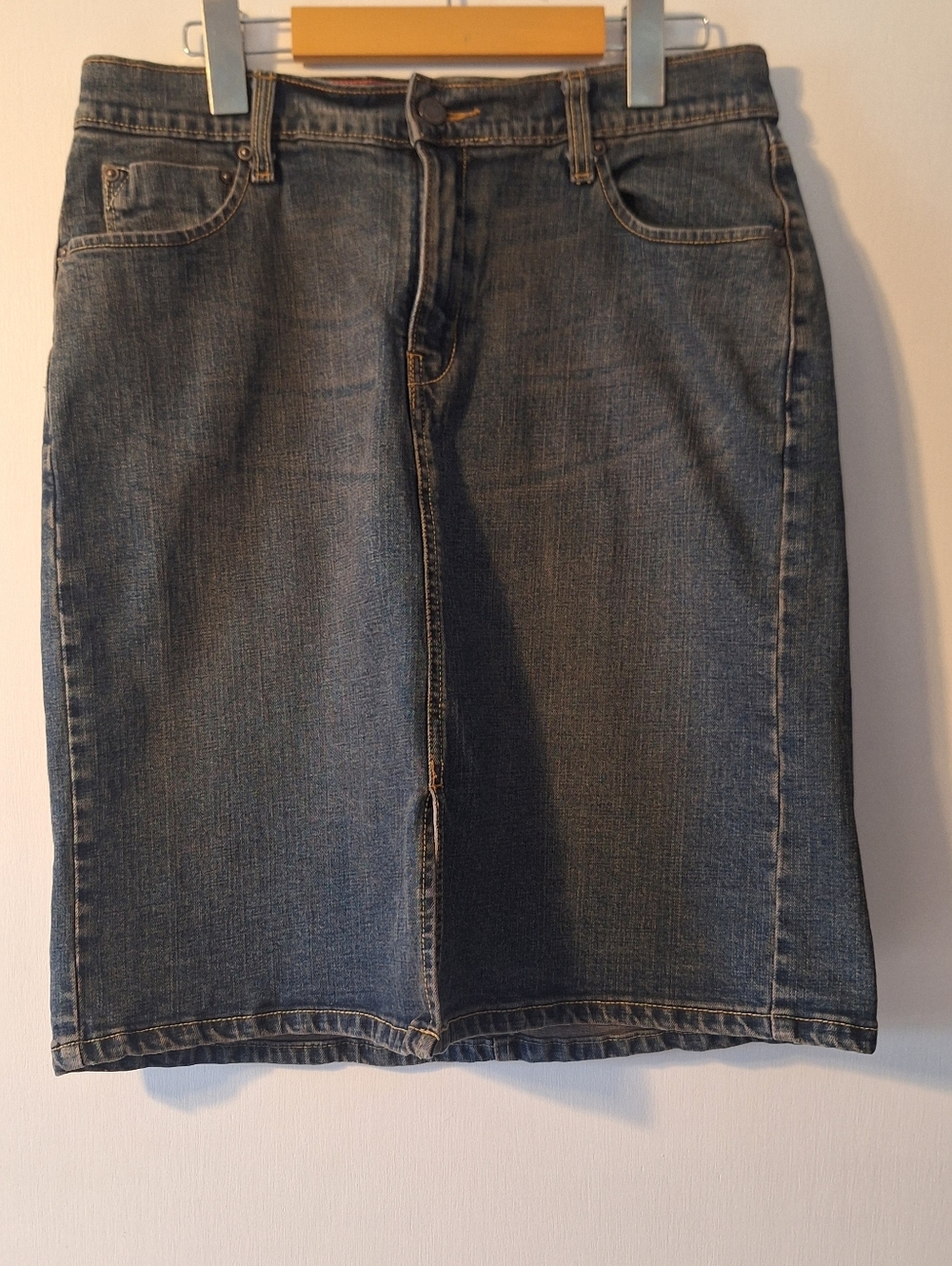 6 For $30- Levi Strauss Denim Mini Skirt in Blue